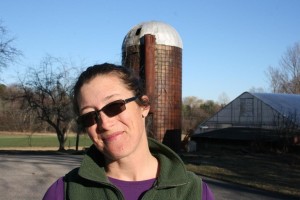 Desiree Robertson-DuBois, Chestnut Hill CSA Farm Manager.