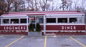 The iconic Edgemere Diner is once again open for business.  Photo/Bonnie Adams  