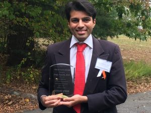 Ananth honored by YWCA