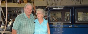 Bill and Marion Marsten saved for years to buy this 1928 Buick and hope to work on it this winter.