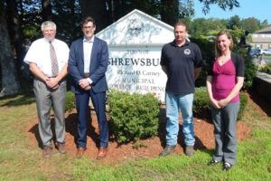 Shrewsbury officials announce reorganization and promotions