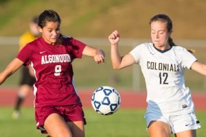 Algonquin Girls Soccer Tops Shrewsbury