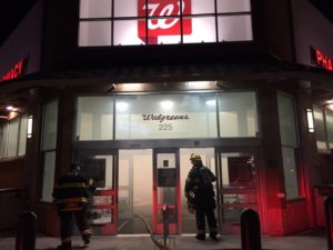 Shrewsbury Fire Dept. extinguishes fire at Walgreens