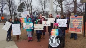 Local diversity group coordinates rally to commemorate Women’s March