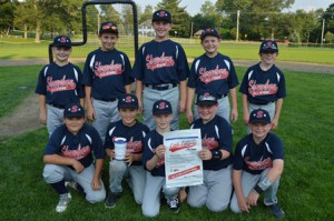 Shrewsbury Little League 10-year-old All Star Team Photo/submitted  
