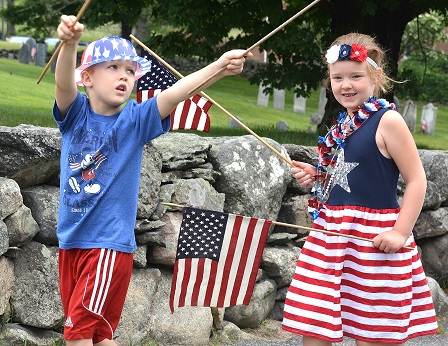Kids’ patriotism on parade at Southborough Library