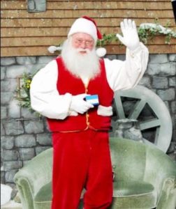 Santa knows nowadays you need an E-Z pass! 