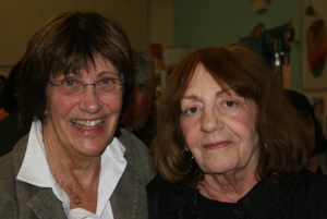 Donna Jackman Merlini (left) and Joan Bertrand Cusson were teachers at Richer when it opened in 1965.
