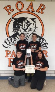 Whitcomb Middle School Robotics Team wins excellence award