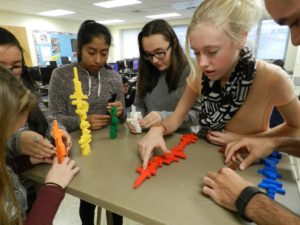 Whitcomb students work on a hands-on project. (Photo/submitted)