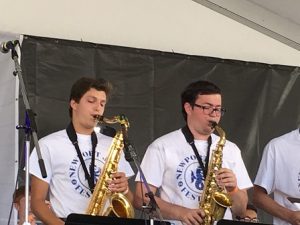 Marlborough saxophonists play at Newport Jazz Festival