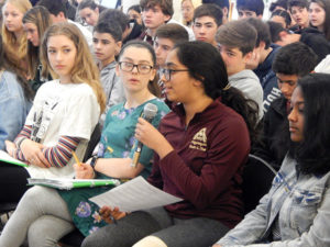 Middle Eastern journalists visit Algonquin Regional High School
