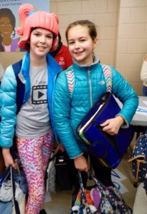 Trottier Middle School students take the Polar Plunge