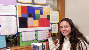 Shrewsbury students display original poetry inspired by works of art
