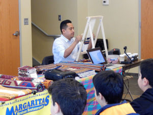 Mexican folk artist visits students at Saint Mary School in Shrewsbury
