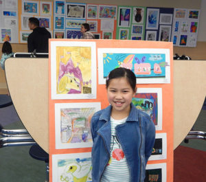 Budding artists display their work at Sherwood Middle School art festival