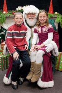 Santa will visit the annual Holly Fair at Saint Mary School. (Photo/Stacey Hughes Photography)