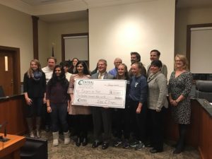 Central One makes significant donation to WHS field renovations project