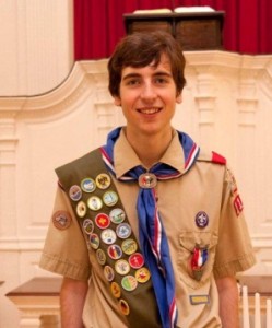 Shrewsbury Scout achieves rank of Eagle