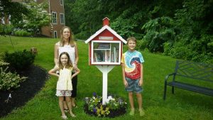 Shrewsbury family shares their love of books with others through their ‘Little Library’