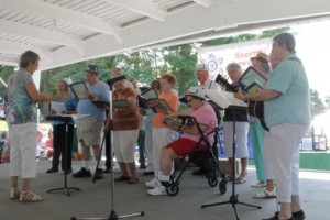 Local seniors take the stage at SAC Park. 