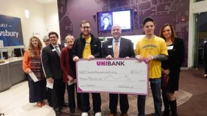 UniBank celebrates grand opening by donating to charitable Shrewsbury organizations