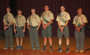 Shrewsbury Scout troop honors six new Eagle Scouts