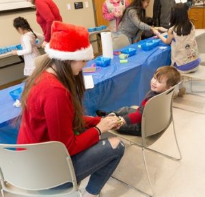 Santa pays a visit to young Shrewsbury library patrons