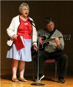 Ruth and Steven Cohen perform an original song about 9/11.