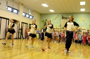 Shrewsbury students &#8216;groove&#8217; into fitness