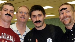 Marlborough High School grows moustaches for men&apos;s health