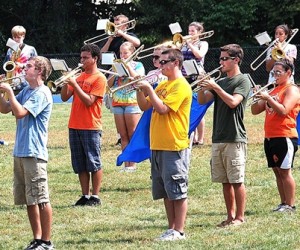 Banding together at camp