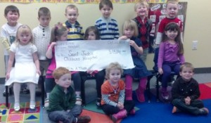 God&apos;s Little Children Preschool supports St. Jude&apos;s Hospital