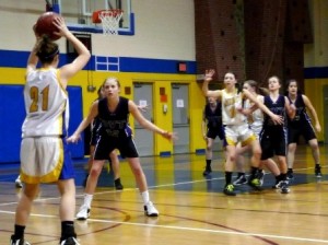 Young girls basketball team has promising future