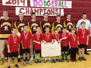 Last year’s first- and second-grade dodgeball champions Photo/submitted 