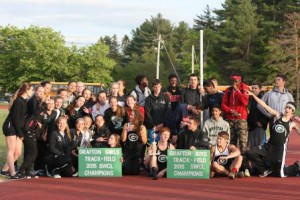 Grafton High School’s boys’ and girls’ champion track teams Photo/submitted 