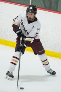 Hudson High girls’ hockey star leads by example
