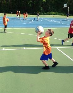 Youngsters enjoy basketball camp