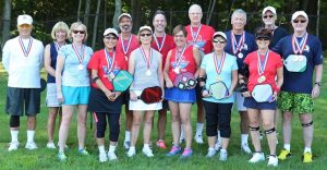 Ward Park Pickleball athletes compete in Senior Olympic games