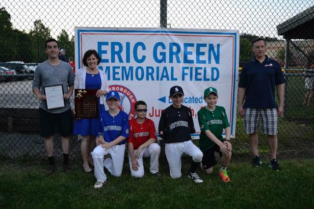Southborough Little League field renamed in honor of Eric Green