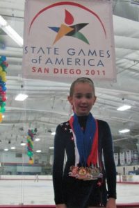 Local skater wins five medals at national competition
