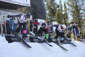 Mikey LaCroix competes at Nationals at Copper Mountain, Colorado in 2015. Photo submitted