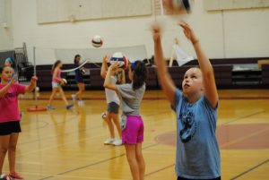 Westborough kids enjoy annual volleyball camp