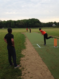 New cricket pitch provides venue for game