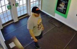 Shrewsbury Police seek alleged bank robber
