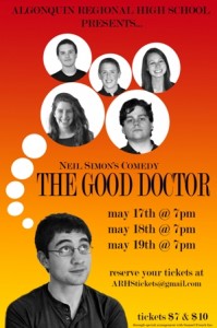 ARHS students perform &#8220;The Good Doctor&#8221; May 17 – 19