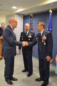 French retires from Air Force in ceremony at Pentagon