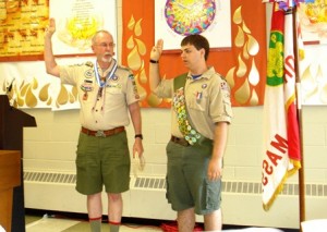 Brian Coutinho awarded rank of Eagle Scout