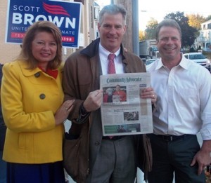 Brown makes campaign stop in Westborough