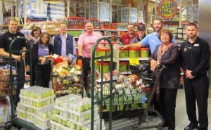 Wegmans donates $750 to Corridor Nine Food Drive